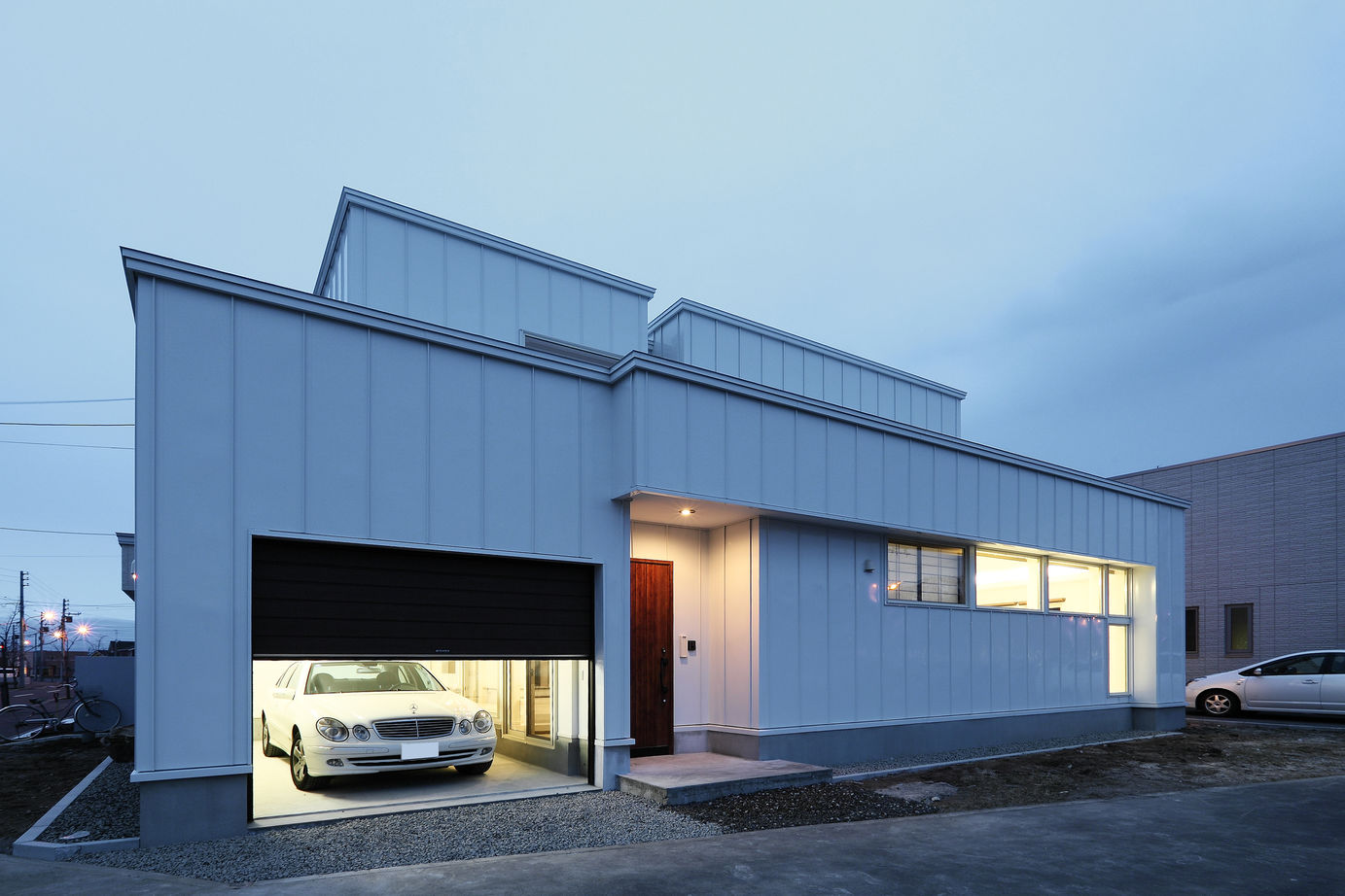 バリューホーム 【手稲区/ビルトインガレージ/スキップフロア】趣味と暮らしやすさを実現した住まいの建築実例画像