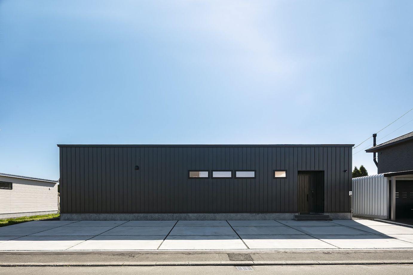 バリューホーム 庭を抱く圧倒的な開放感が魅力の平屋の建築実例画像