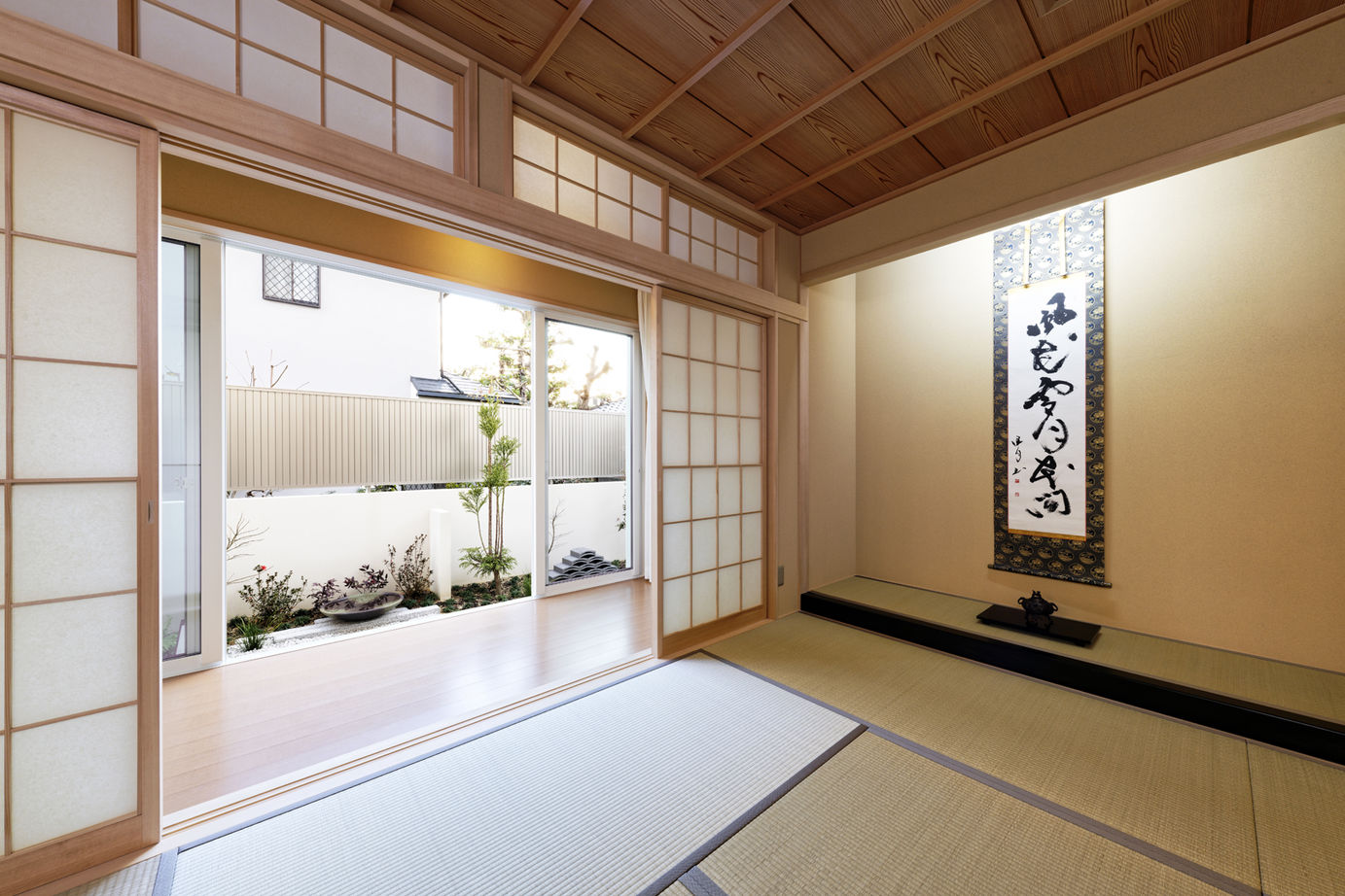 山栄ホーム　リゾートな家　(重量木骨の家) 【京都府向日市/洋風邸宅】洗練美を極めた耐震構法SE構法の邸宅。趣深い赤煉瓦、優美な意匠が憧れを誘うの建築実例画像12