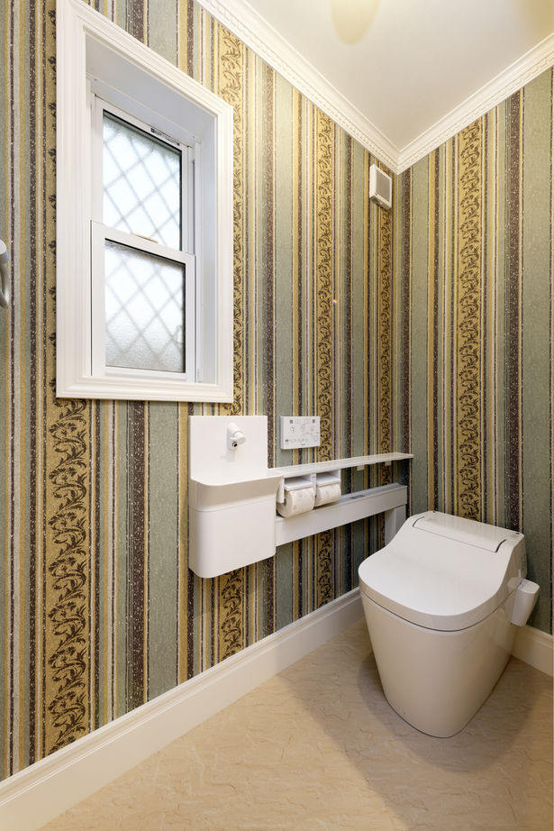 山栄ホーム　リゾートな家　(重量木骨の家) 【京都府向日市/洋風邸宅】洗練美を極めた耐震構法SE構法の邸宅。趣深い赤煉瓦、優美な意匠が憧れを誘うの建築実例画像14