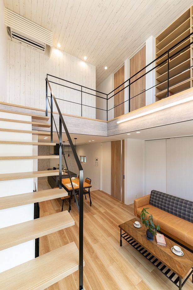 フォルトーナ 敷地を最大限に活用し、広さと暮らしやすさを叶えた住まい。吹き抜けが創り出す開放的な空間で癒される毎日の建築実例画像5