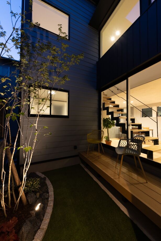 フォルトーナ スタイリッシュで開放的な家の建築実例画像4