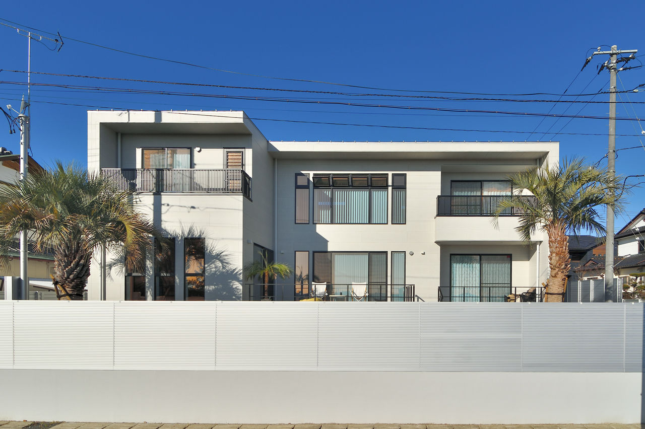 ジェイ・ケイ・ハウス（いわき・北茨城） 【いわき／ウッドデッキ／24時間換気システム】吹き抜けが開放的な広々リビングの家の建築実例画像10