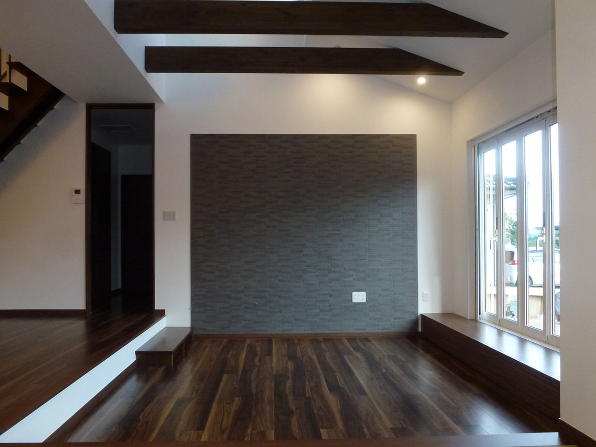 ジェイ・ケイ・ハウス（いわき・北茨城） 【いわき／小上がり畳コーナー／ロフト】大空間LDKでゆったりくつろげる平屋の家の建築実例画像4