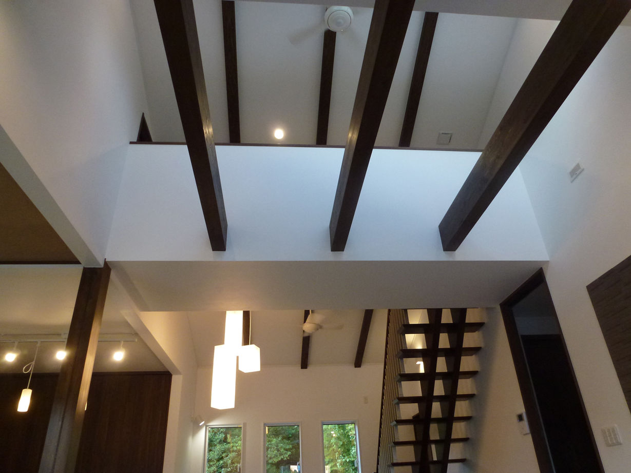 ジェイ・ケイ・ハウス（いわき・北茨城） 【いわき／小上がり畳コーナー／ロフト】大空間LDKでゆったりくつろげる平屋の家の建築実例画像8