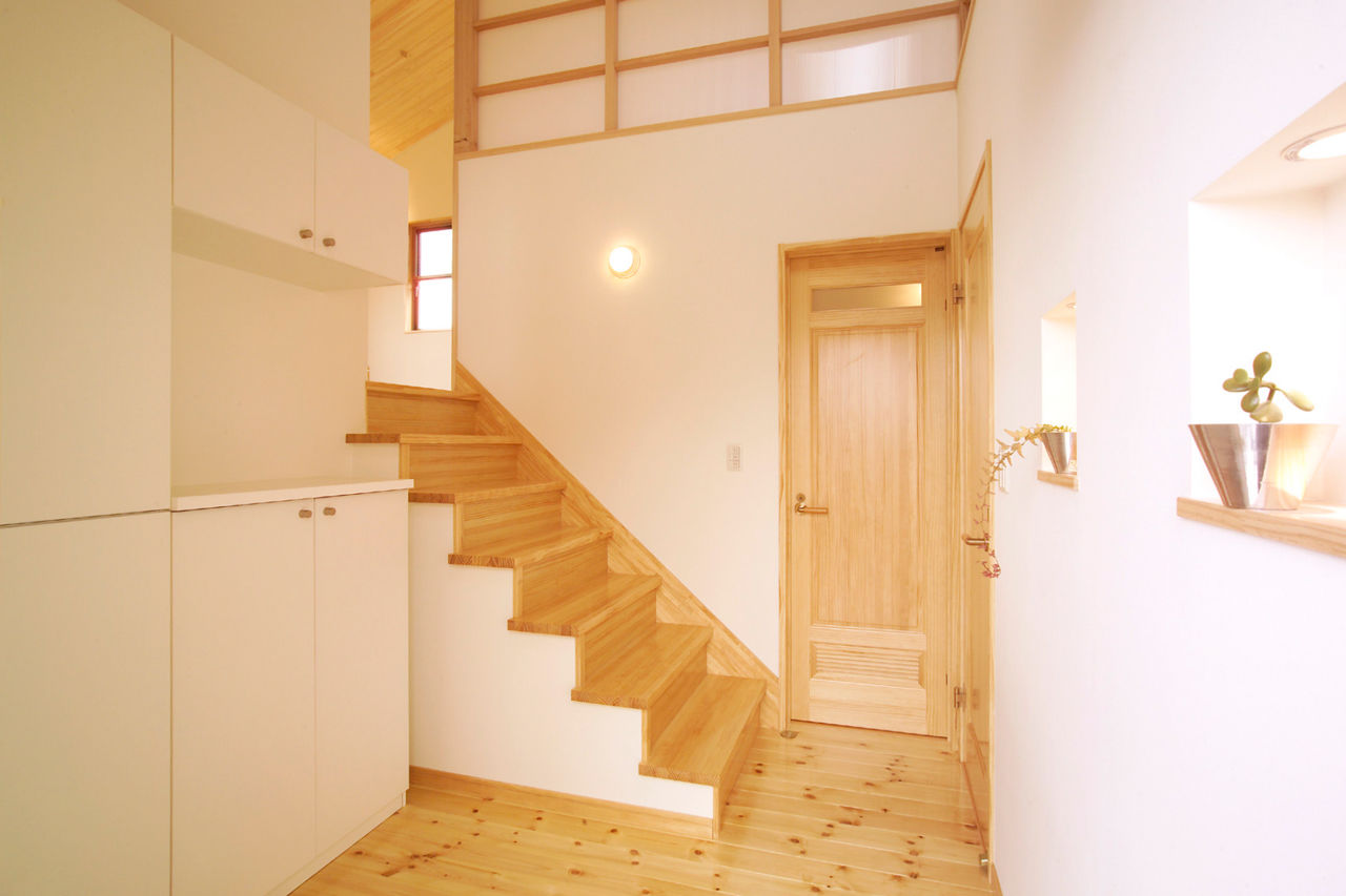 ジェイ・ケイ・ハウス（いわき・北茨城） 【いわき／吹き抜け／30坪以下】ガルバリウム・木目・塗り壁を組み合わせた外観で個性を演出した家の建築実例画像5