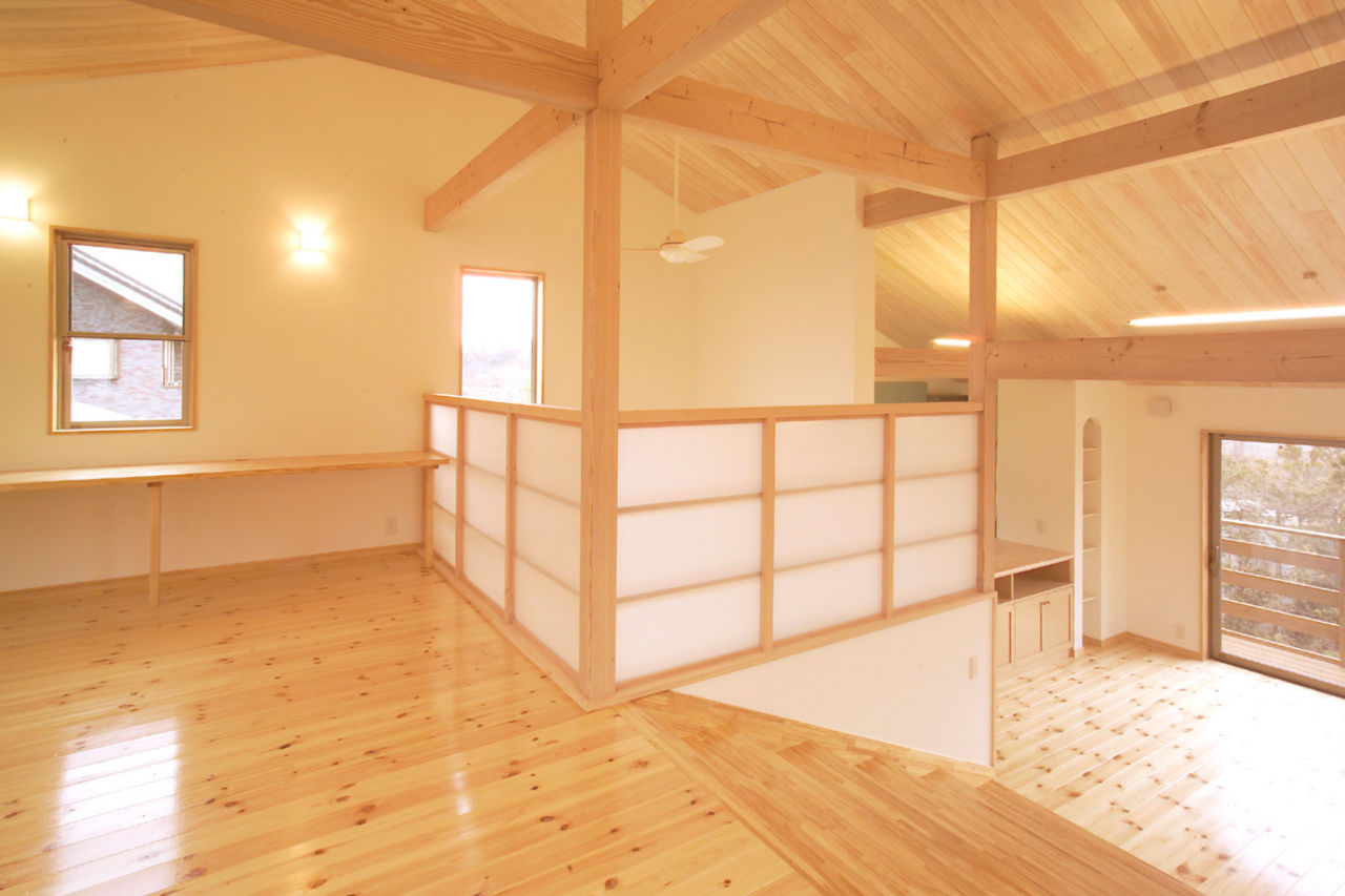 ジェイ・ケイ・ハウス（いわき・北茨城） 【いわき／吹き抜け／30坪以下】ガルバリウム・木目・塗り壁を組み合わせた外観で個性を演出した家の建築実例画像7