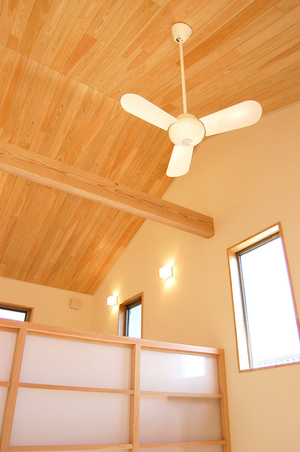 ジェイ・ケイ・ハウス（いわき・北茨城） 【いわき／吹き抜け／30坪以下】ガルバリウム・木目・塗り壁を組み合わせた外観で個性を演出した家の建築実例画像10