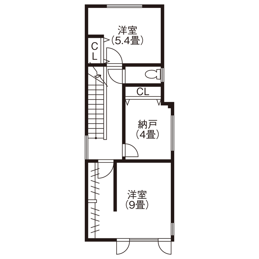 住まいるLABO 【3600万円｜土地21.5坪＆3階建て＋ビルトインガレージ】都心の狭小地がデザイン空間に！高い設計力を実感の間取り図（4LDK）3階
