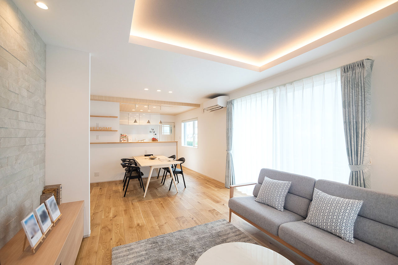 To-Be Home 太田建設（米沢エリア） 【米沢市/4000万円台/平屋/ビルトインガレージ】冬の雪に悩まされず、家事・子育てしやすい快適な住まいの建築実例画像2