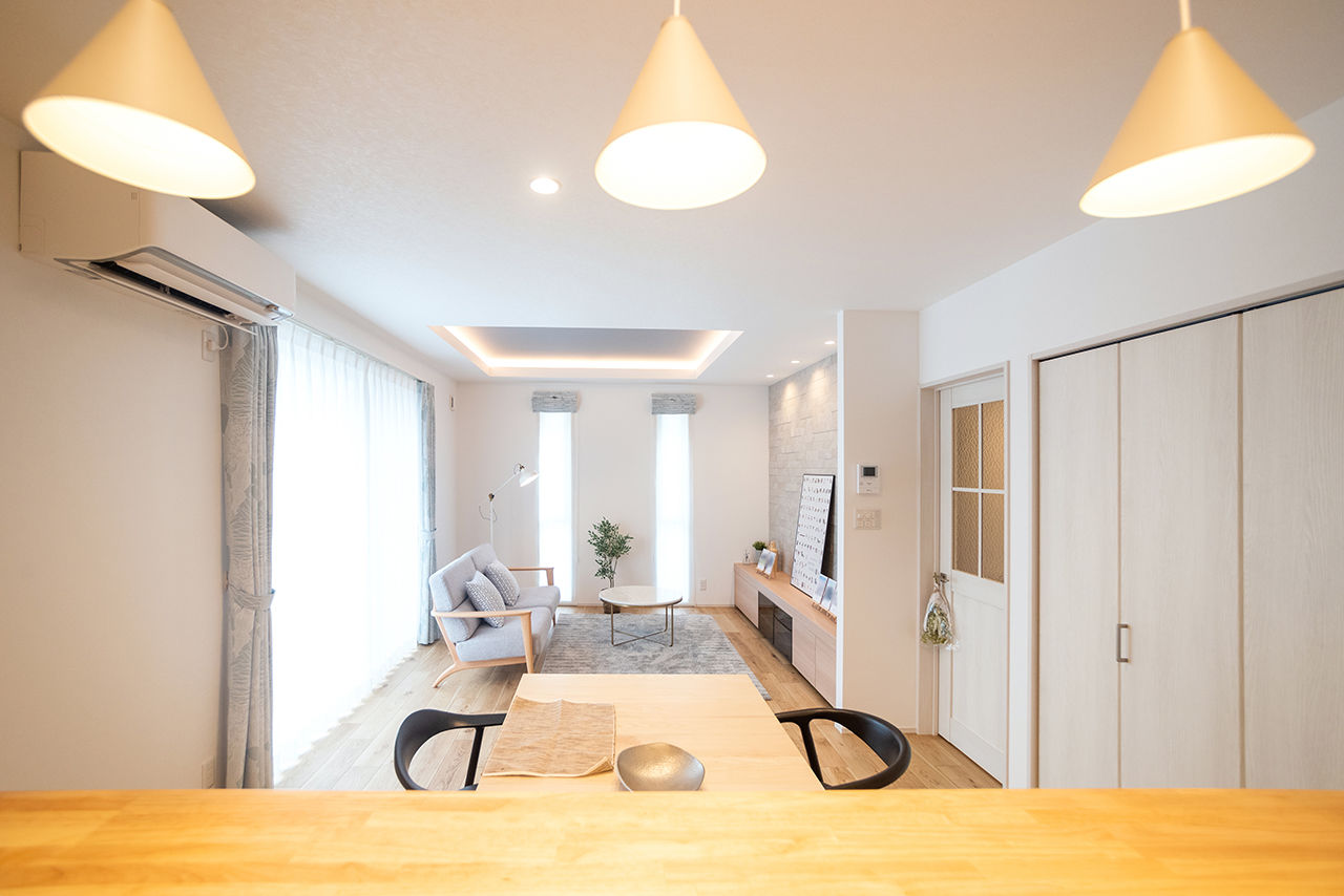 To-Be Home 太田建設（米沢エリア） 【米沢市/4000万円台/平屋/ビルトインガレージ】冬の雪に悩まされず、家事・子育てしやすい快適な住まいの建築実例画像3