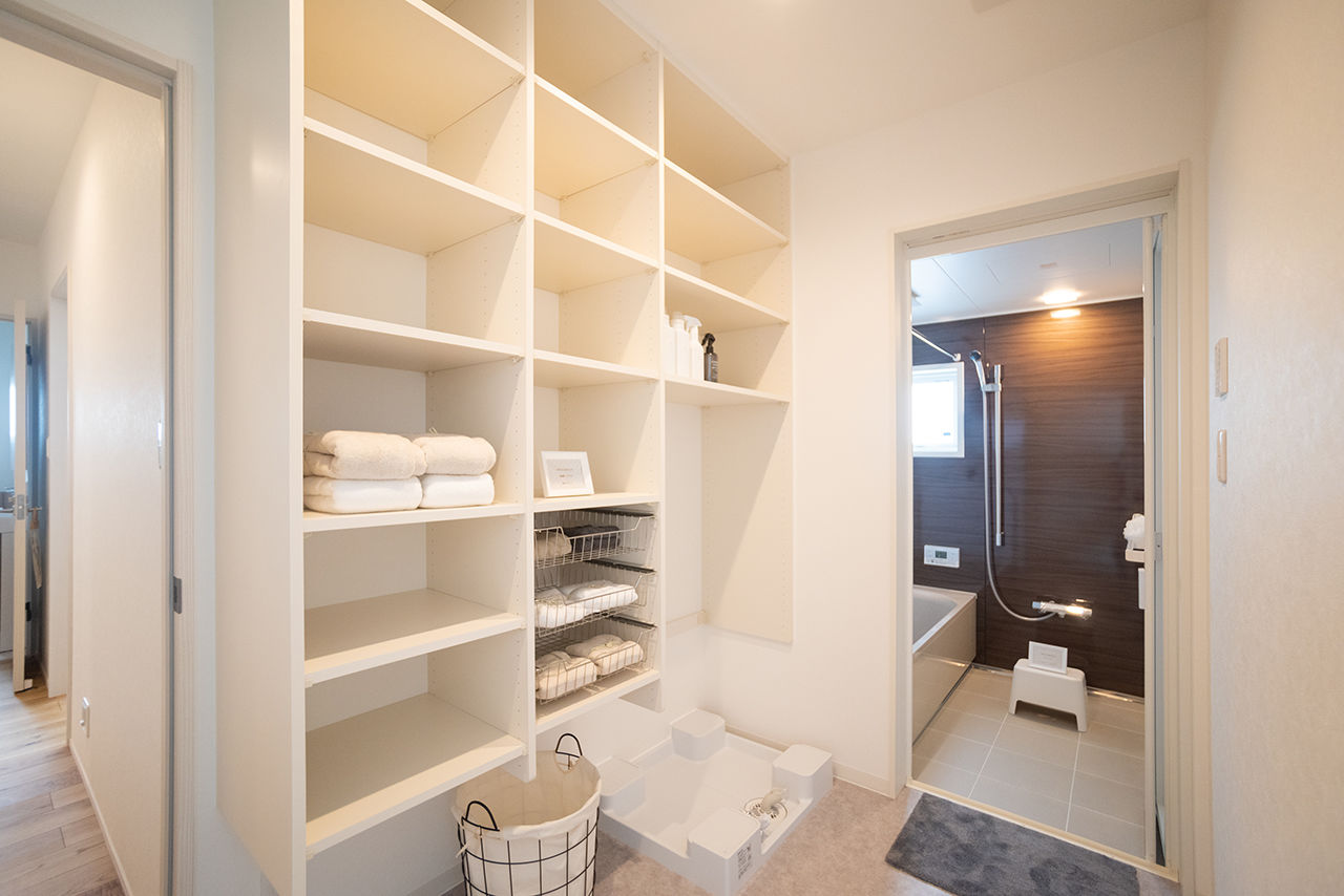 To-Be Home 太田建設（米沢エリア） 【米沢市/4000万円台/平屋/ビルトインガレージ】冬の雪に悩まされず、家事・子育てしやすい快適な住まいの建築実例画像8