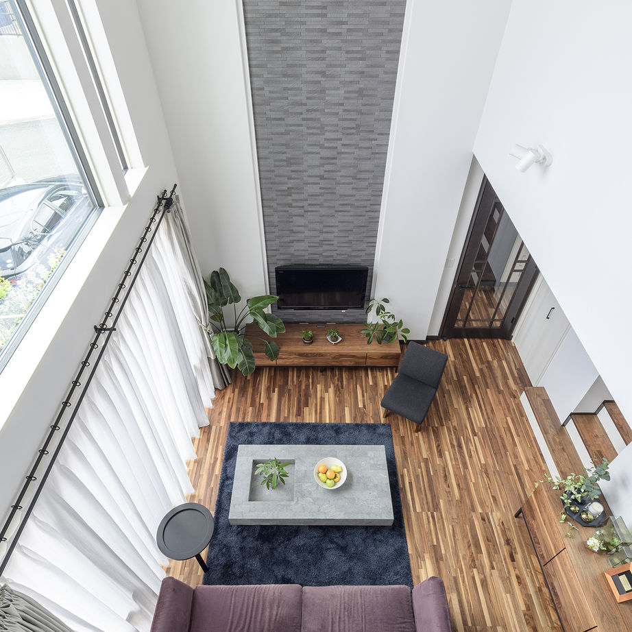 三井ホーム 【30坪台/間取り図有/吹き抜け】色や質感にこだわったインテリアで、上質なくつろぎの空間を叶えた家の建築実例画像7