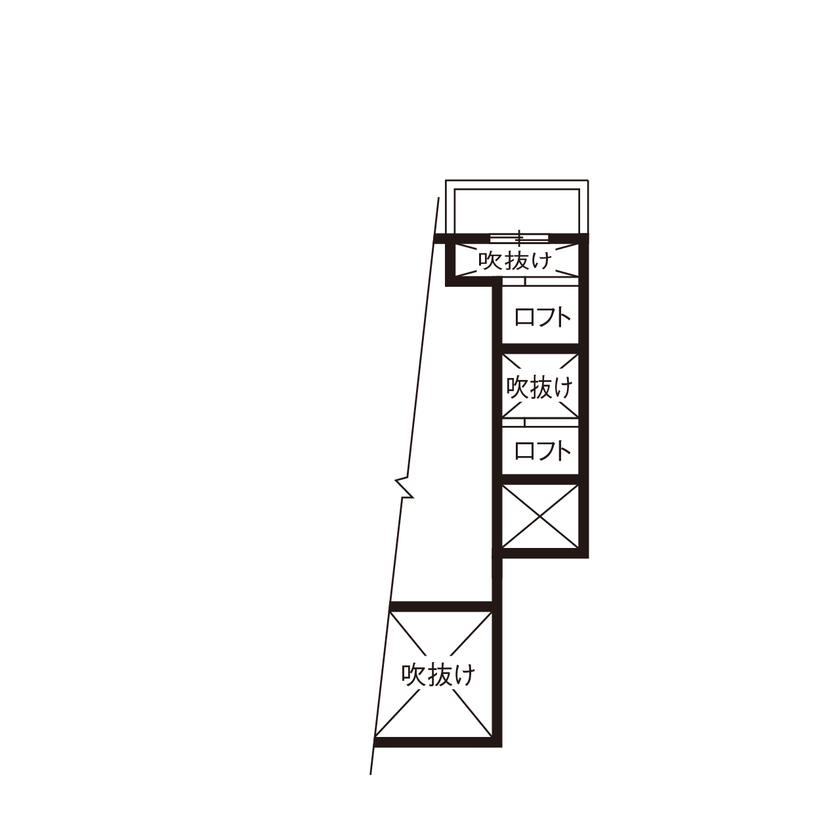 三井ホーム 【地下付き/間取り図有/ビルトインガレージ】木やタイルにこだわり、引き算の美学で住まいをデザインの間取り図（5LDK）小屋裏