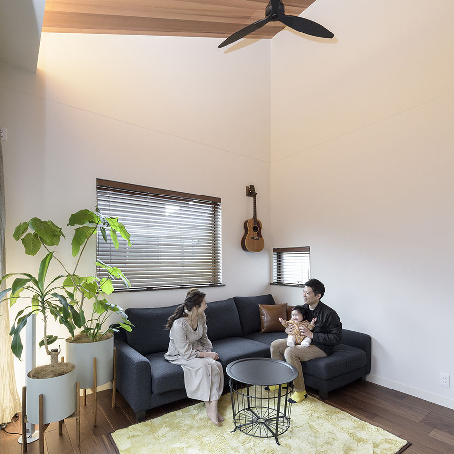 三井ホーム 【30坪台/間取り図有/２階リビング】シンプルで上質だから居心地がいい、オープン設計で快適に暮らすの建築実例画像4