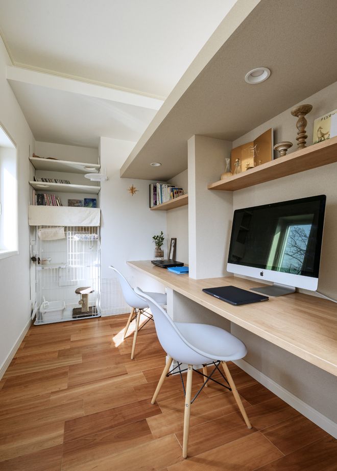 三井ホーム 【平屋/間取り図有/30坪台】木の温もりに包まれて、愛猫と暮らす平屋の家の建築実例画像3