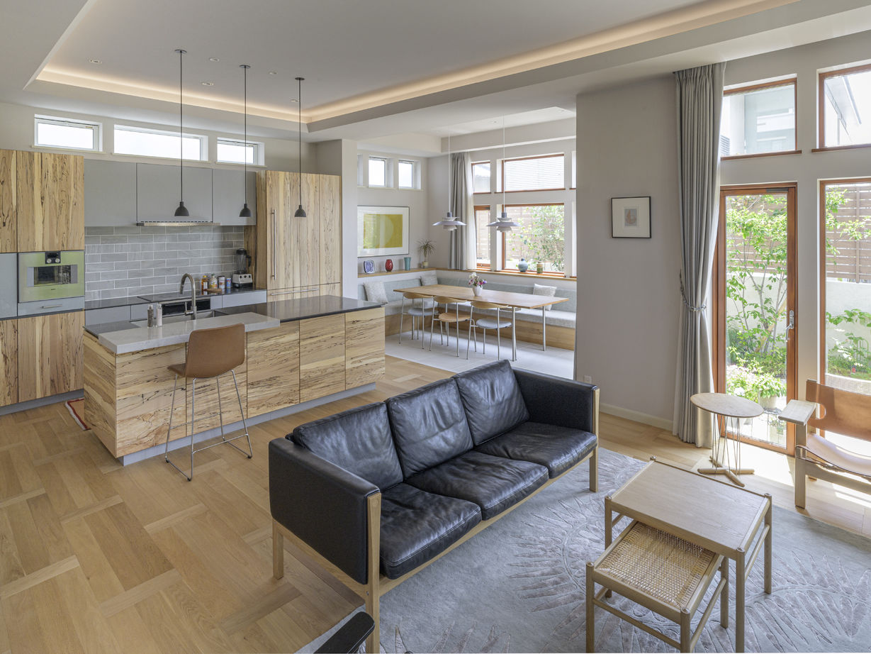 三井ホーム 【屋上バルコニー/間取り図有/５LDK】豊かな質感に包まれた上質な住まいの建築実例画像2