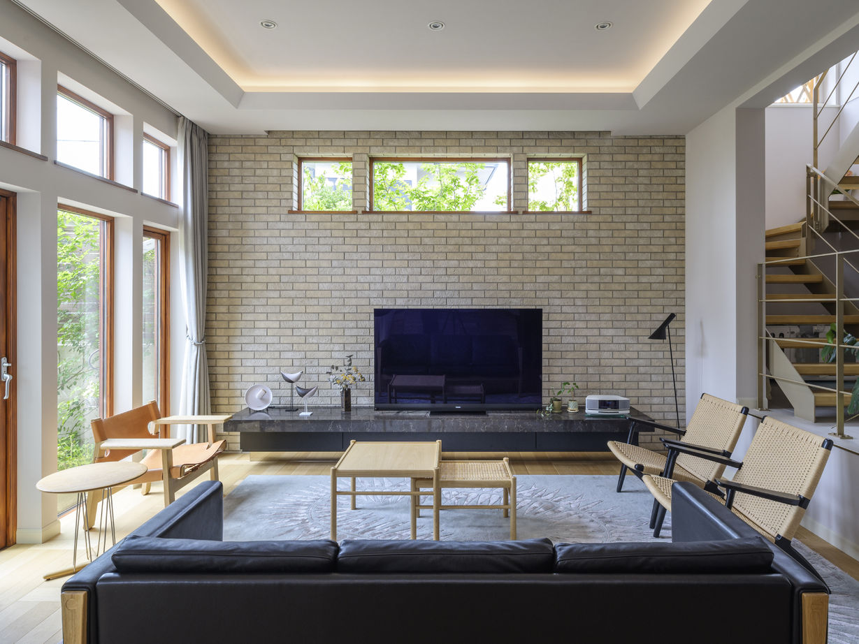 三井ホーム 【屋上バルコニー/間取り図有/５LDK】豊かな質感に包まれた上質な住まいの建築実例画像5