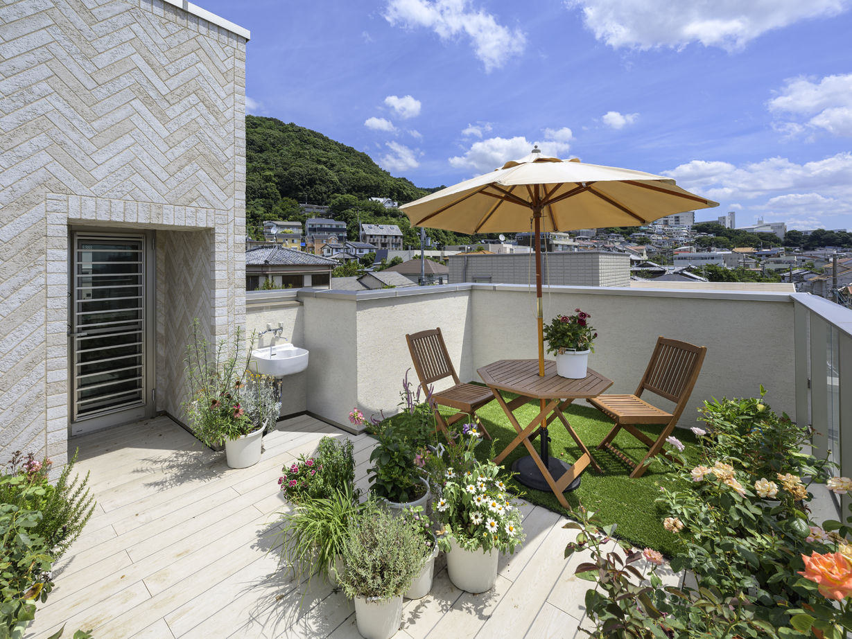 三井ホーム 【屋上バルコニー/間取り図有/５LDK】豊かな質感に包まれた上質な住まいの建築実例画像6