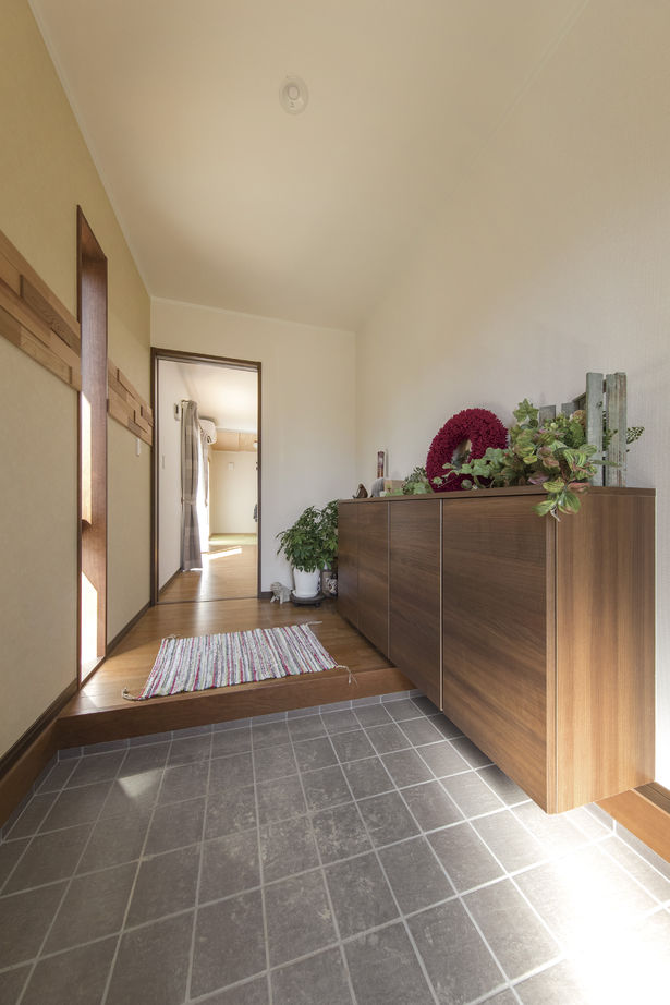 和奏建設〔わかなけんせつ〕 収納豊富＆便利な動線が嬉しい。一年中快適な外張り断熱の平屋の建築実例画像4