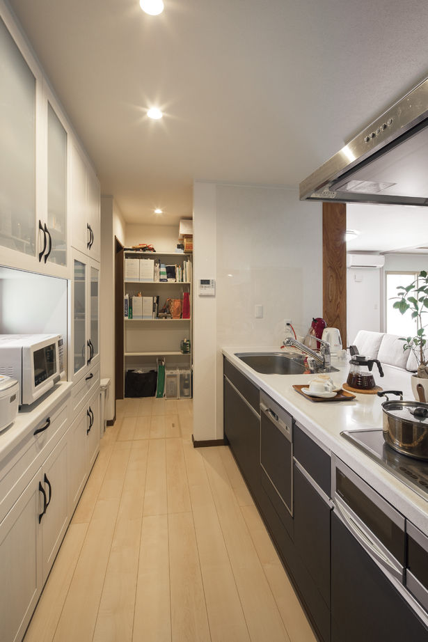 和奏建設〔わかなけんせつ〕 収納豊富＆便利な動線が嬉しい。一年中快適な外張り断熱の平屋の建築実例画像7