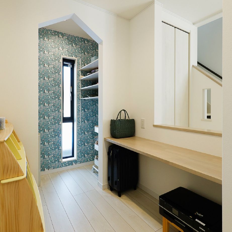 和奏建設〔わかなけんせつ〕 家事ラク&高性能で年中快適。愛車を眺めて寛げる家 / インナーガレージの建築実例画像5