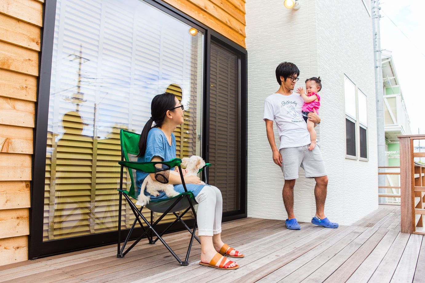 ファーストステージ　一級建築士事務所 【2500万円以下/書斎/吹き抜け】外観に表情、空間に光と風。暮らしをデザインした家の建築実例画像2