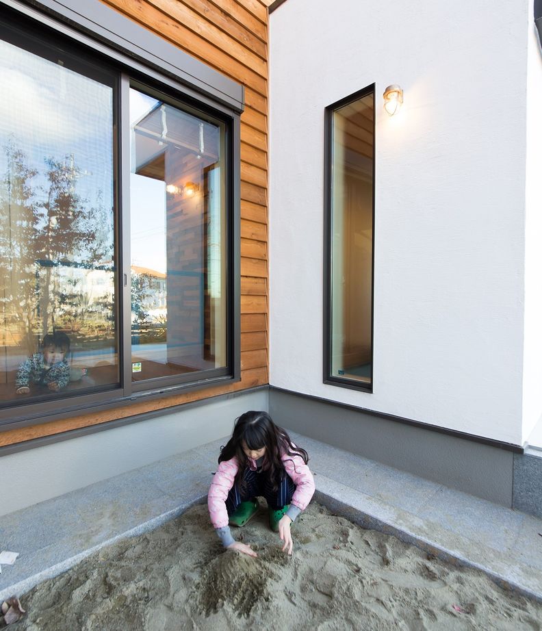 ファーストステージ　一級建築士事務所 【3000万円以下/ニッチ/砂場/魅せる収納】個性的×機能的。「家族時間を楽しむ」住まいの建築実例画像7