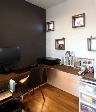 ファーストステージ　一級建築士事務所 【2500万円以下/リゾート＆アメリカン/設計士】黒のガルバリウムと木目がデザイン美の建築実例画像9