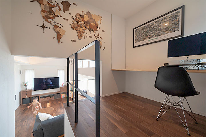 ファーストステージ　一級建築士事務所 【1600万台/敷地18坪/多層階/駐車場なし】半地下＆スキップフロアの家の建築実例画像8