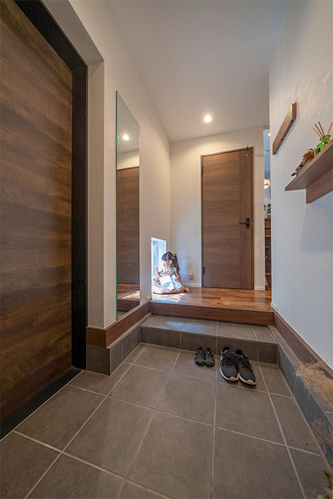 ファーストステージ　一級建築士事務所 【1600万台/敷地18坪/多層階/駐車場なし】半地下＆スキップフロアの家の建築実例画像10