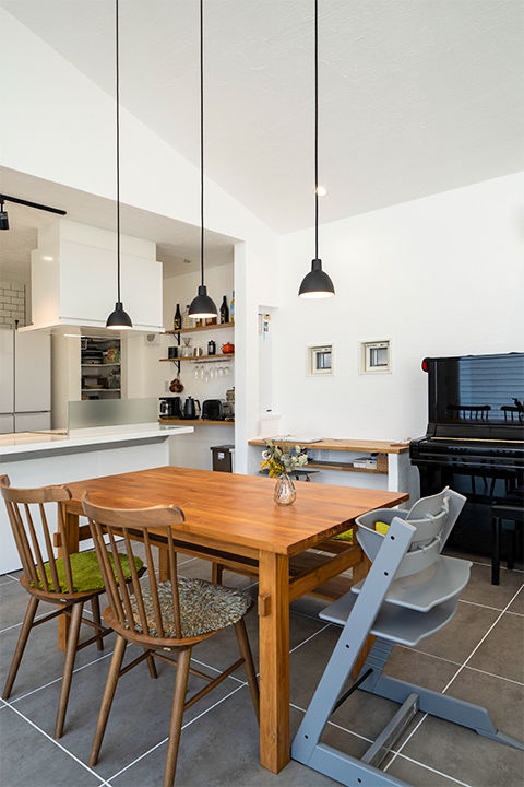 ファーストステージ　一級建築士事務所 【2000万円以下/設計士と1年/こだわり満載】キッチンを主役に設計した間取りの家の建築実例画像7