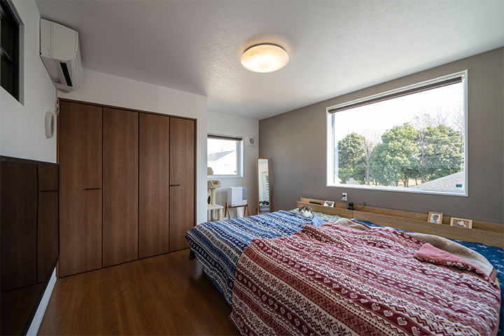 ファーストステージ　一級建築士事務所 【1800万円台/主役はアイランドキッチン/猫と暮らす】漆喰の壁に囲まれた快適LDKの家の建築実例画像3