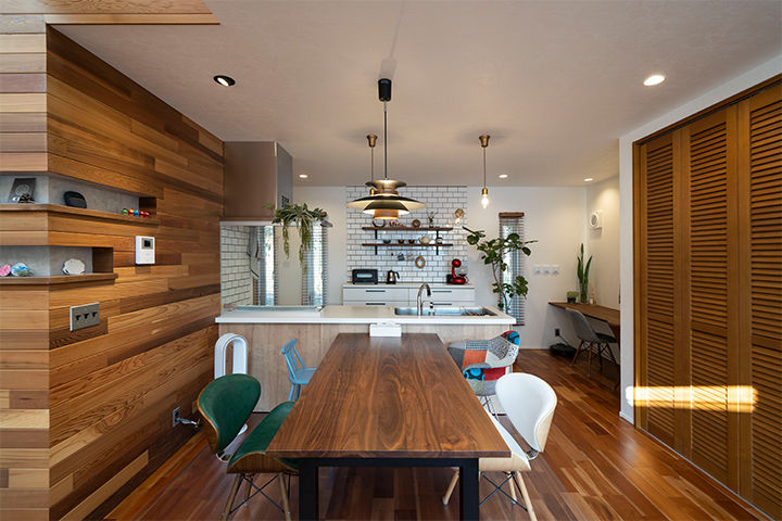 ファーストステージ　一級建築士事務所 【2500万以下/設計士と直接会話/理想を叶える/かっこいい】無垢材の表情を活かした家の建築実例画像5