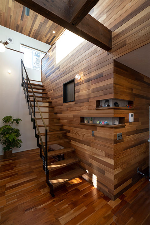 ファーストステージ　一級建築士事務所 【2500万以下/設計士と直接会話/理想を叶える/かっこいい】無垢材の表情を活かした家の建築実例画像9