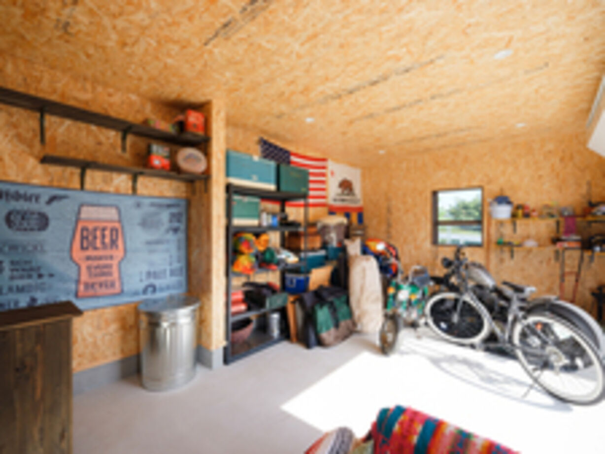 雑貨が似合う家ビスコッティハウス 【４LDK/34坪/インナーガレージ】ハワイアン＆アウトドアのジャンボリーの家の建築実例画像9