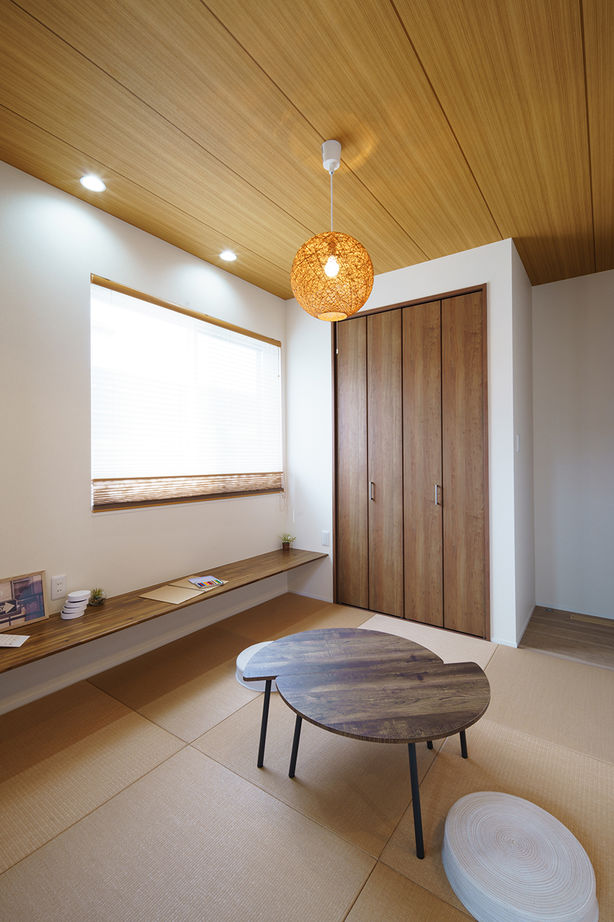 Yoshikawa architecture/吉川建築 【家事ラク動線｜ウッディテイスト｜適材適所の収納術｜造作家具】さまざまな工夫で子育ても楽しくの建築実例画像6