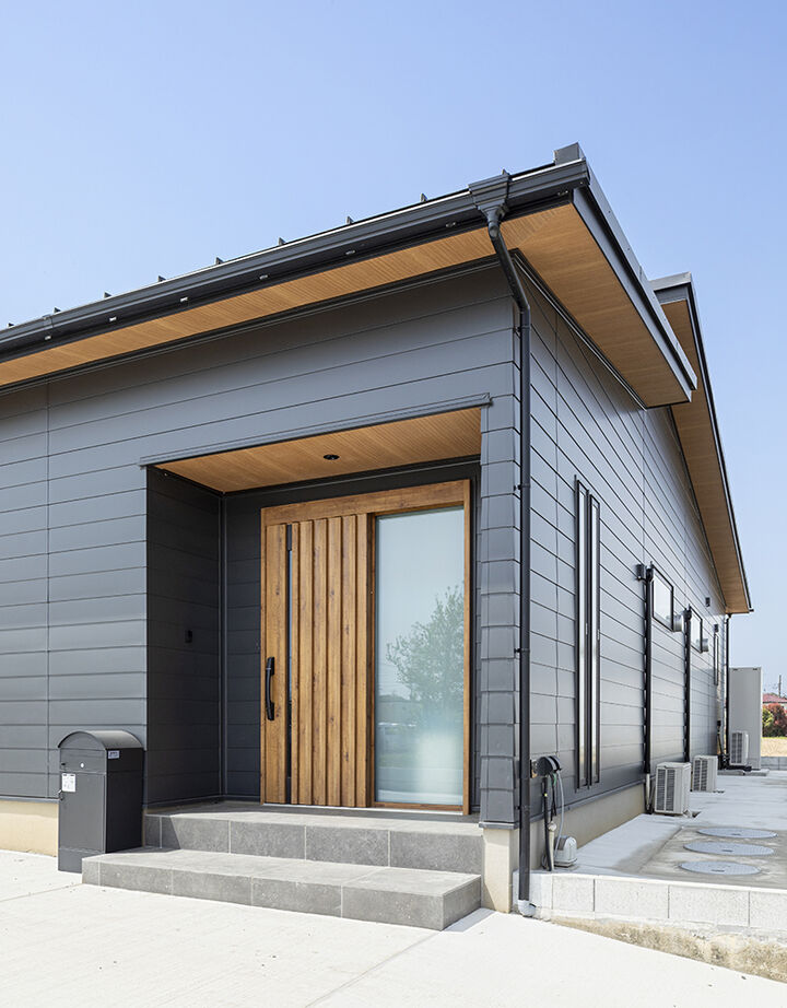 ヤマノ【埼玉県】 【平屋／ランドリースペース／間取図】多彩な素材が組み合わされたラグジュアリーな平屋の建築実例画像19