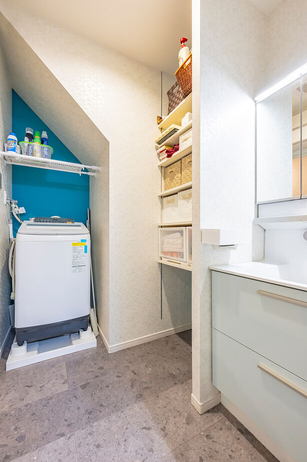 ヤマノ【埼玉県】 【二世帯住宅／収納充実／間取図】子世帯は広く伸びやかに、親世帯はバリアフリーを実現した二世帯住宅の建築実例画像5