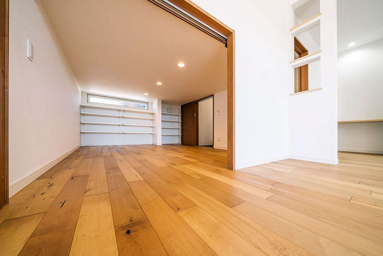 タスク（ユニバーサルホーム半田店） 【半田市｜1000万円台｜平屋｜間取り図有】地熱床暖房の快適性にゾッコン！＋α空間有スキップフロアの平屋の建築実例画像3