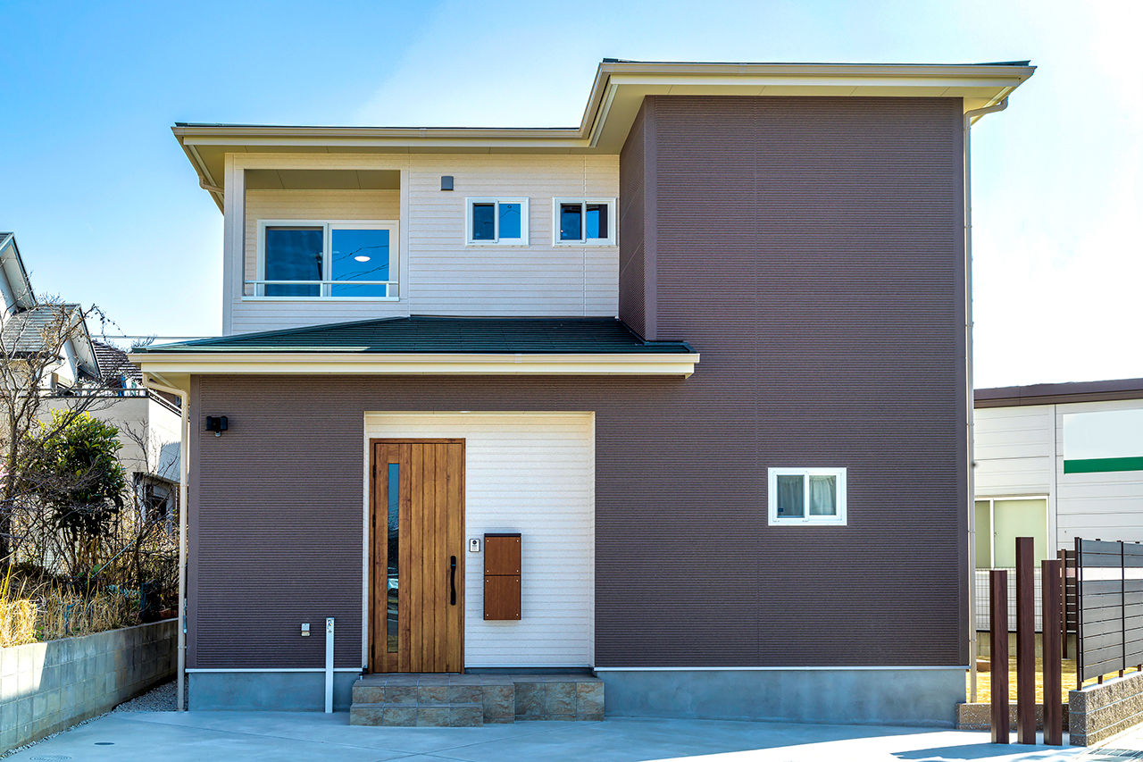 タスク（ユニバーサルホーム半田店） 【半田市｜変形地｜間取図有｜ハワイアン風｜2000万円台】海外経験を活かした憩いのハイセンス住宅！の建築実例画像