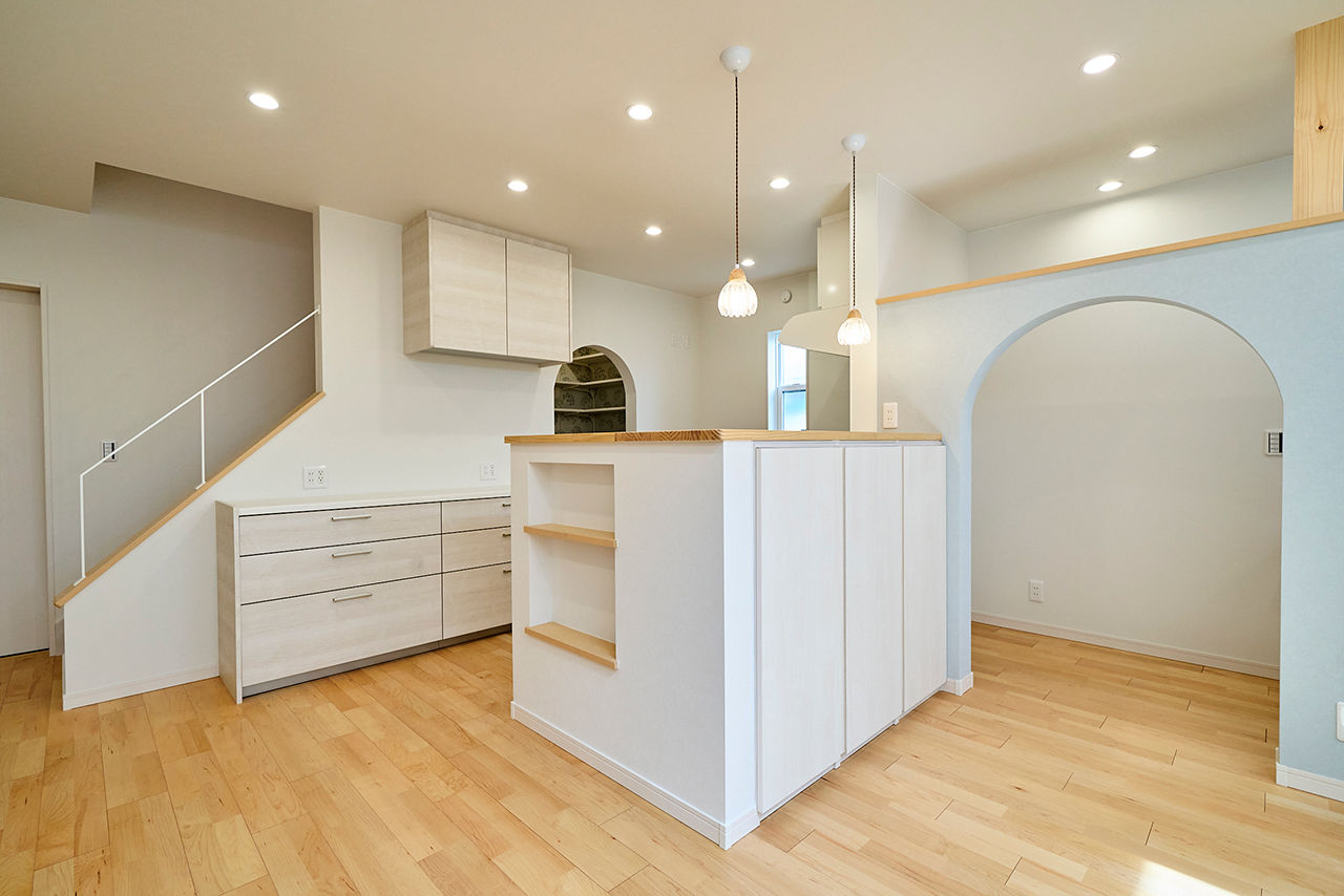 タスク（ユニバーサルホーム半田店） 【2000万円台｜間取り有｜吹抜け】有効面積の限られる旗竿地でも設計の工夫で明るく広々！こだわり満載の家の建築実例画像3