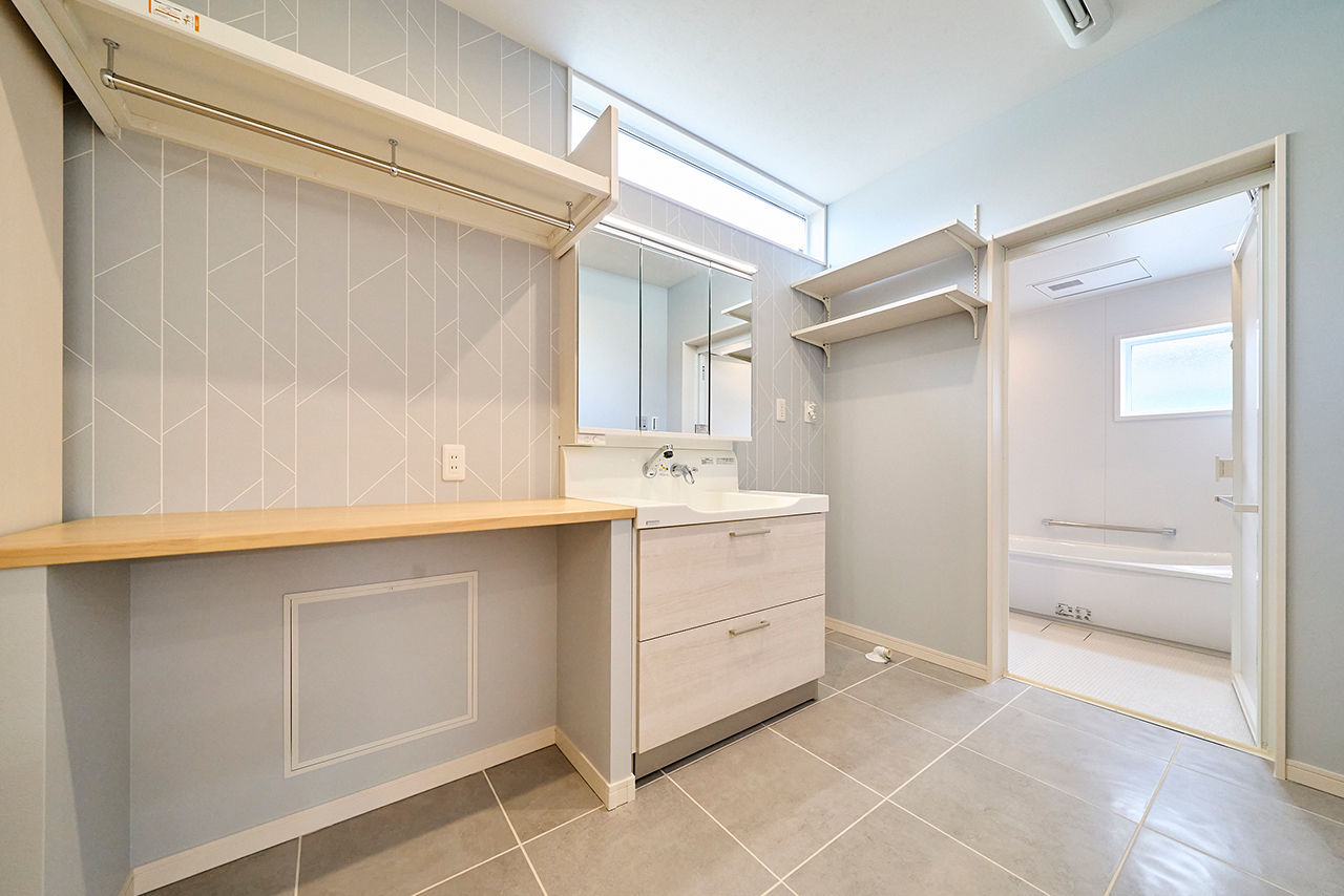 タスク（ユニバーサルホーム半田店） 【2000万円台｜間取り有｜吹抜け】有効面積の限られる旗竿地でも設計の工夫で明るく広々！こだわり満載の家の建築実例画像6