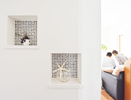 シーキューブ 《八尾市：1500～2000万円》無垢の木でキッチンを可愛く。26坪の土地で叶えた理想の空間の建築実例画像6