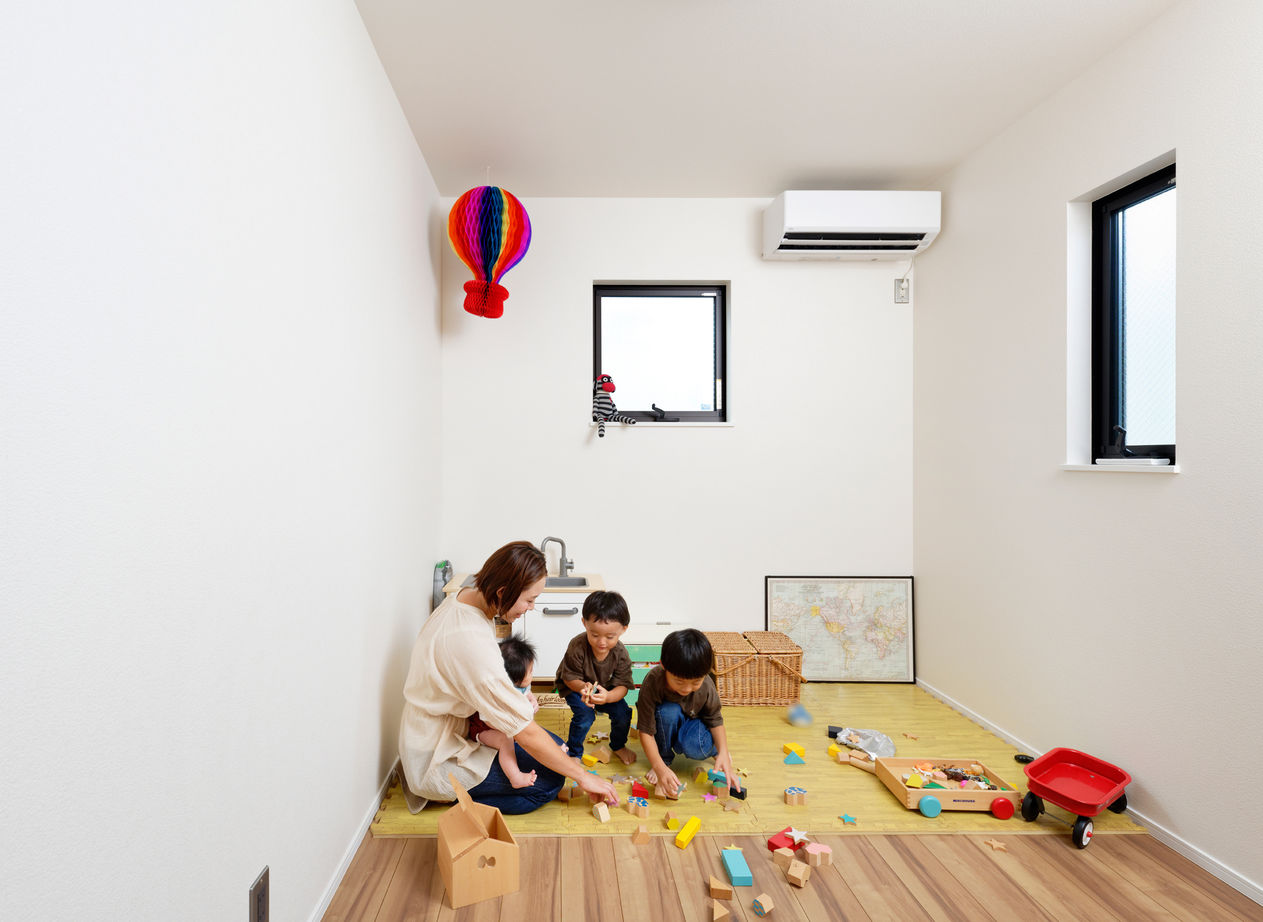 シーキューブ 【敷地20坪台/狭小/間取り】濃いブルー×アイアン カッコよさが光るヴィンテージ風のお家の建築実例画像10