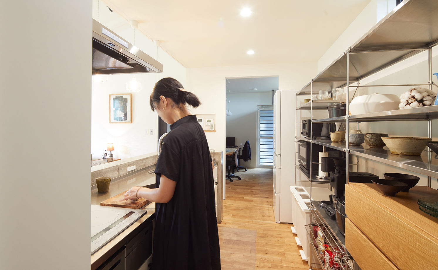 テクノホーム 【間取り図有】自分らしさを「本物」の素材で描く。緑・光・風に包まれる平屋で過ごす、スローライフな日々の建築実例画像10