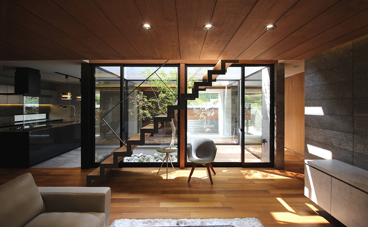 Grand Living（グランリビング） 『燦燦』【兵庫/4000万円台/ガレージ/中庭/書斎/アウトドアリビング】の建築実例画像2