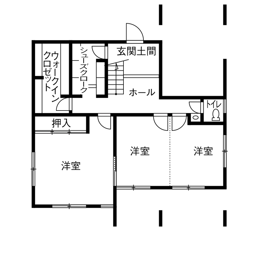 Grand Living（グランリビング） 『SYNクロ』【大阪/2000万円台/50坪/間取り/ダウンリビング/ロフト】の間取り図（3LDK＋ロフト）1階