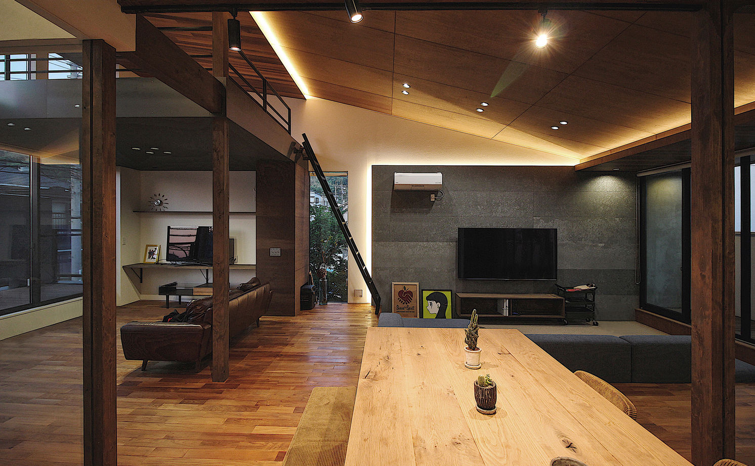 Grand Living（グランリビング） 『SYNクロ』【大阪/2000万円台/50坪/間取り/ダウンリビング/ロフト】の建築実例画像3