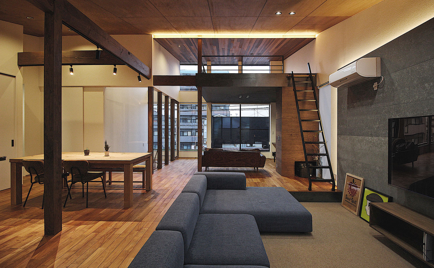 Grand Living（グランリビング） 『SYNクロ』【大阪/2000万円台/50坪/間取り/ダウンリビング/ロフト】の建築実例画像5